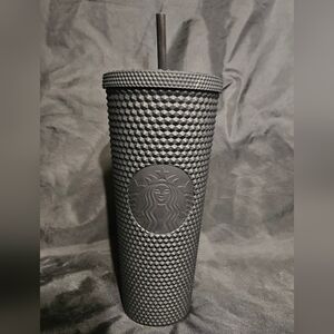 Starbucks Matte Black Studded Tumbler